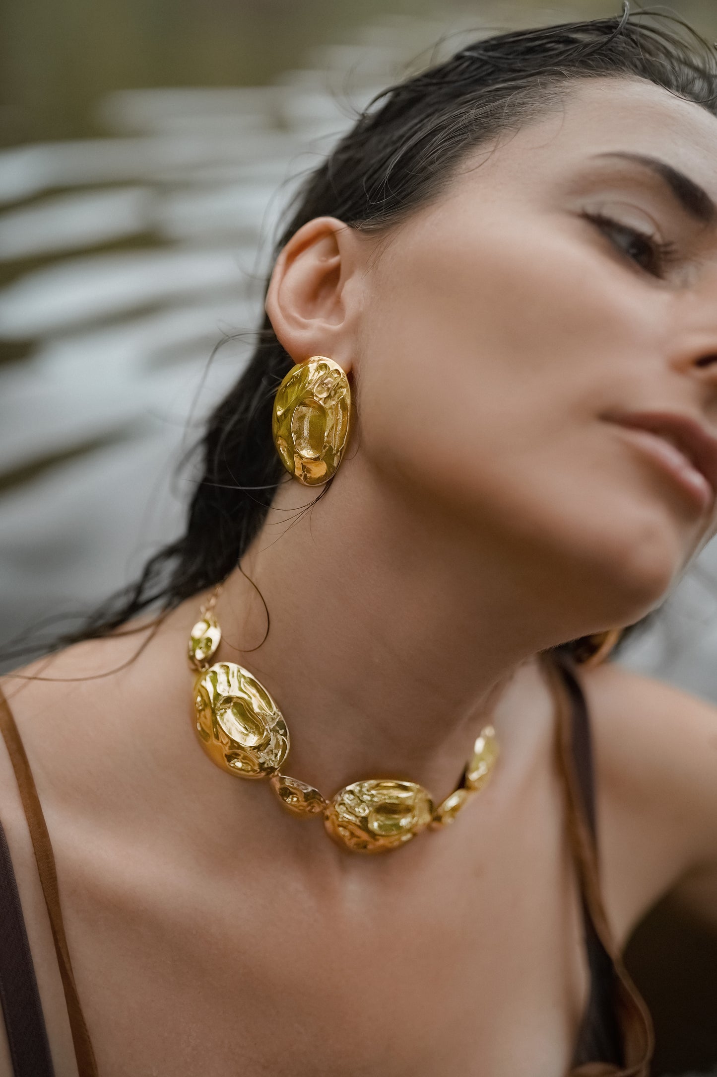 Sweet love crumple earring