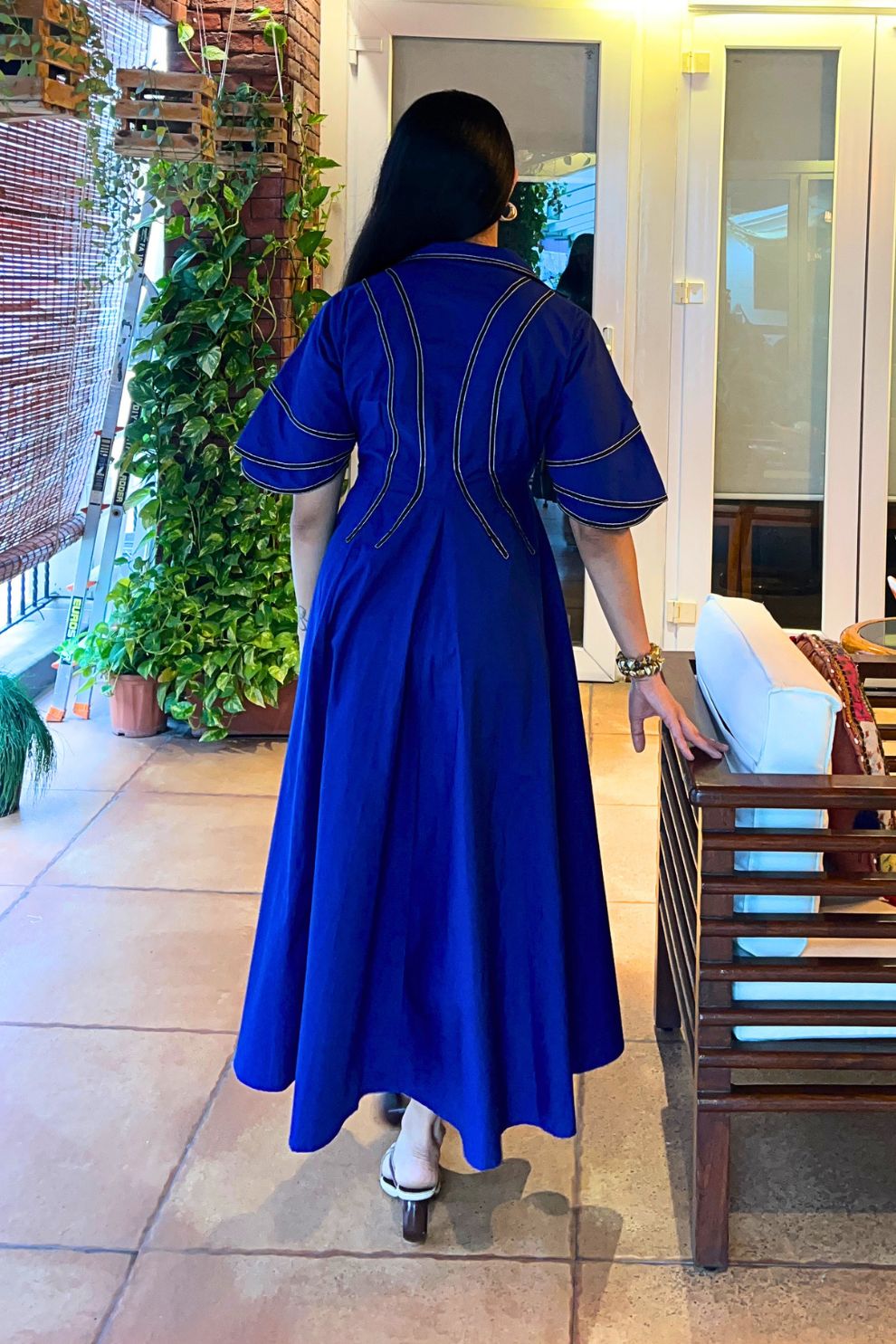Blue Muse Maxi Dress