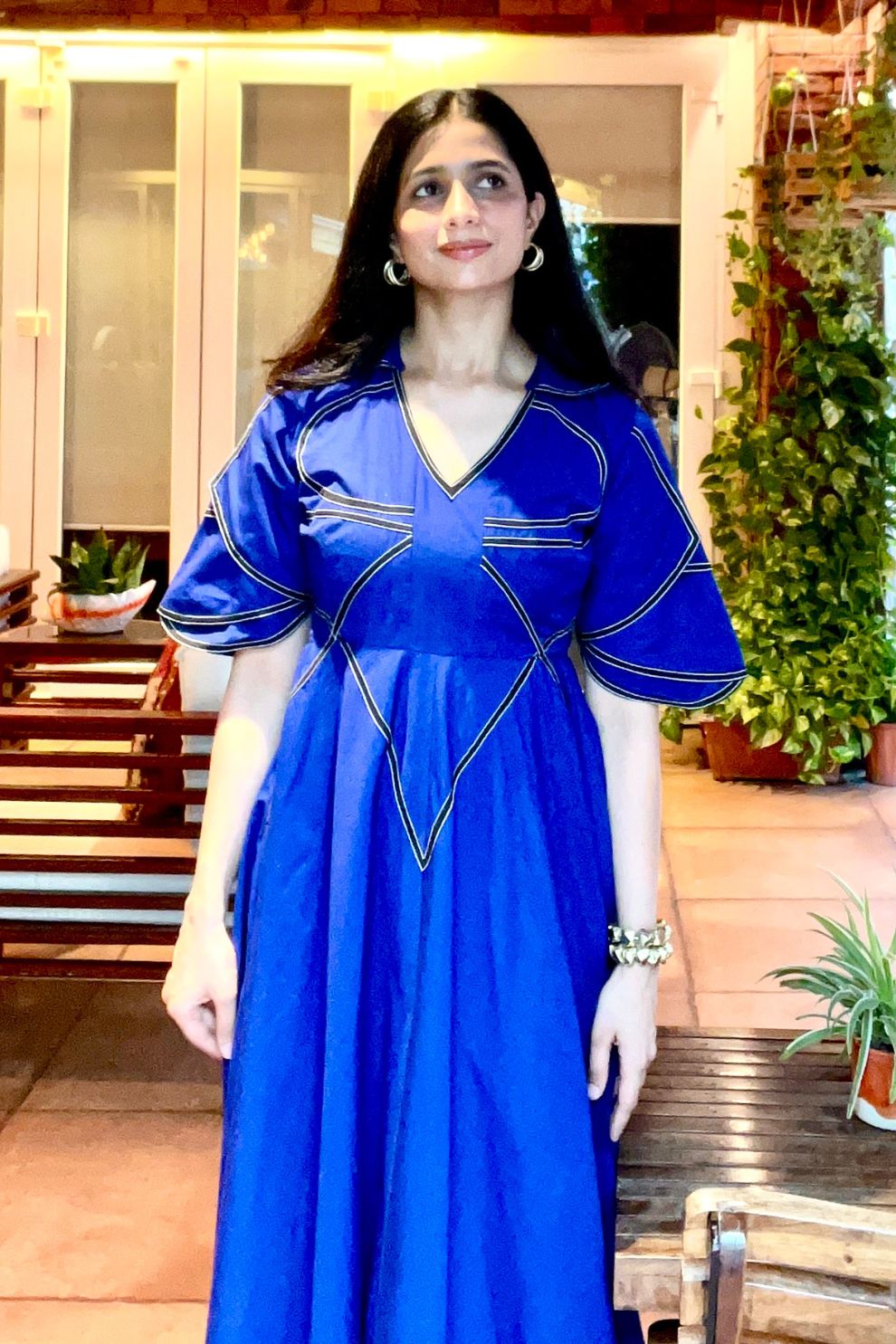 Blue Muse Maxi Dress
