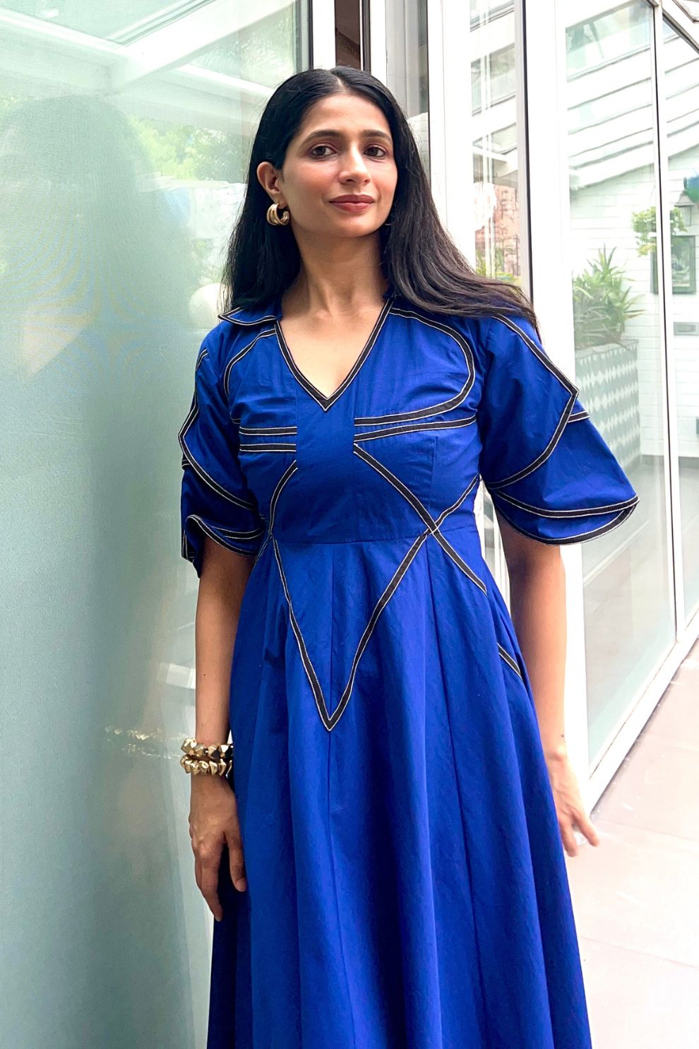 Blue Muse Maxi Dress