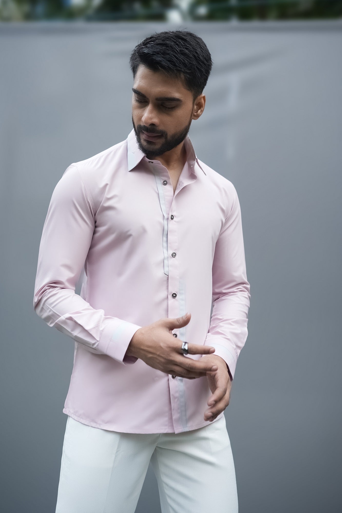 Formal Light Pink Shirt