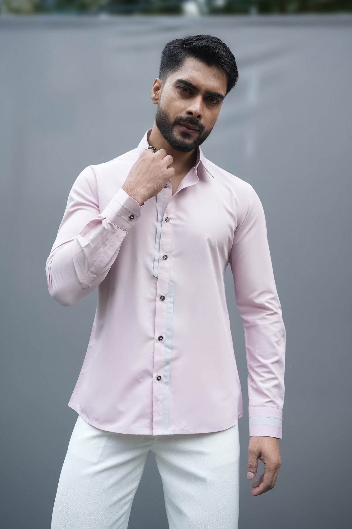 Formal Light Pink Shirt