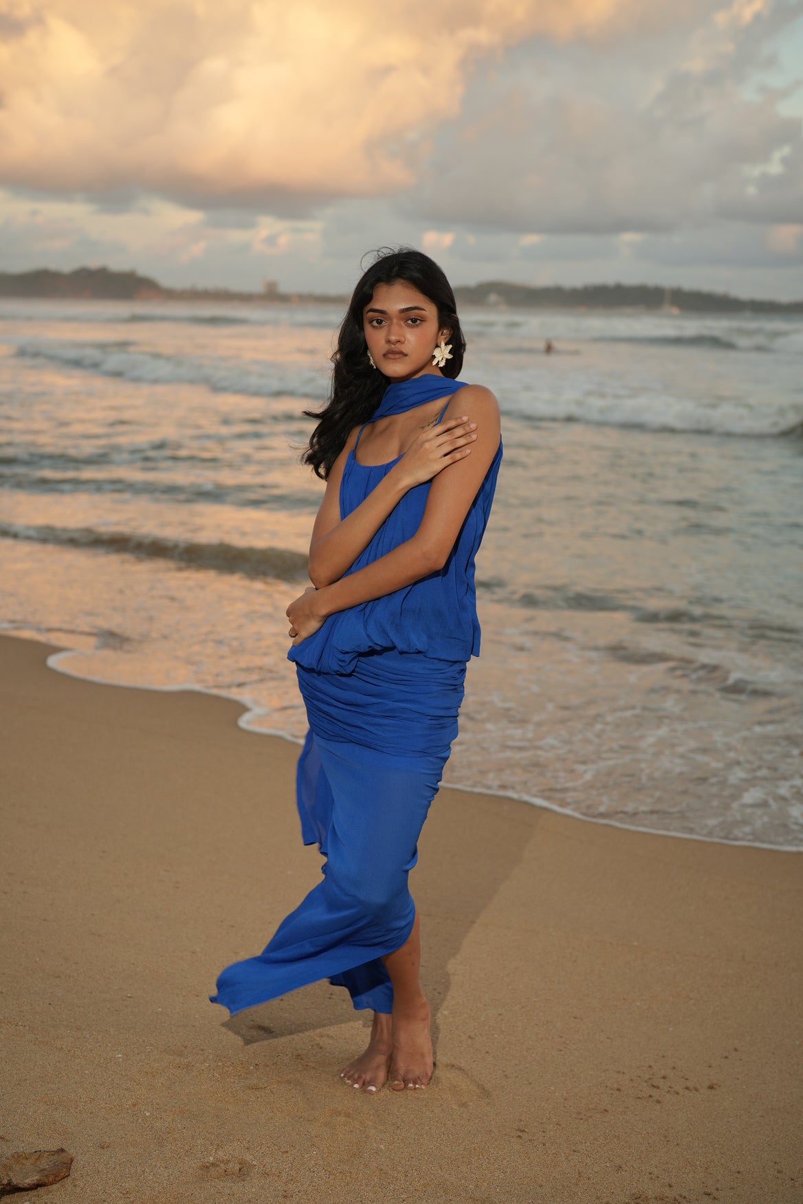 The Azure Chiffon Set - Blue