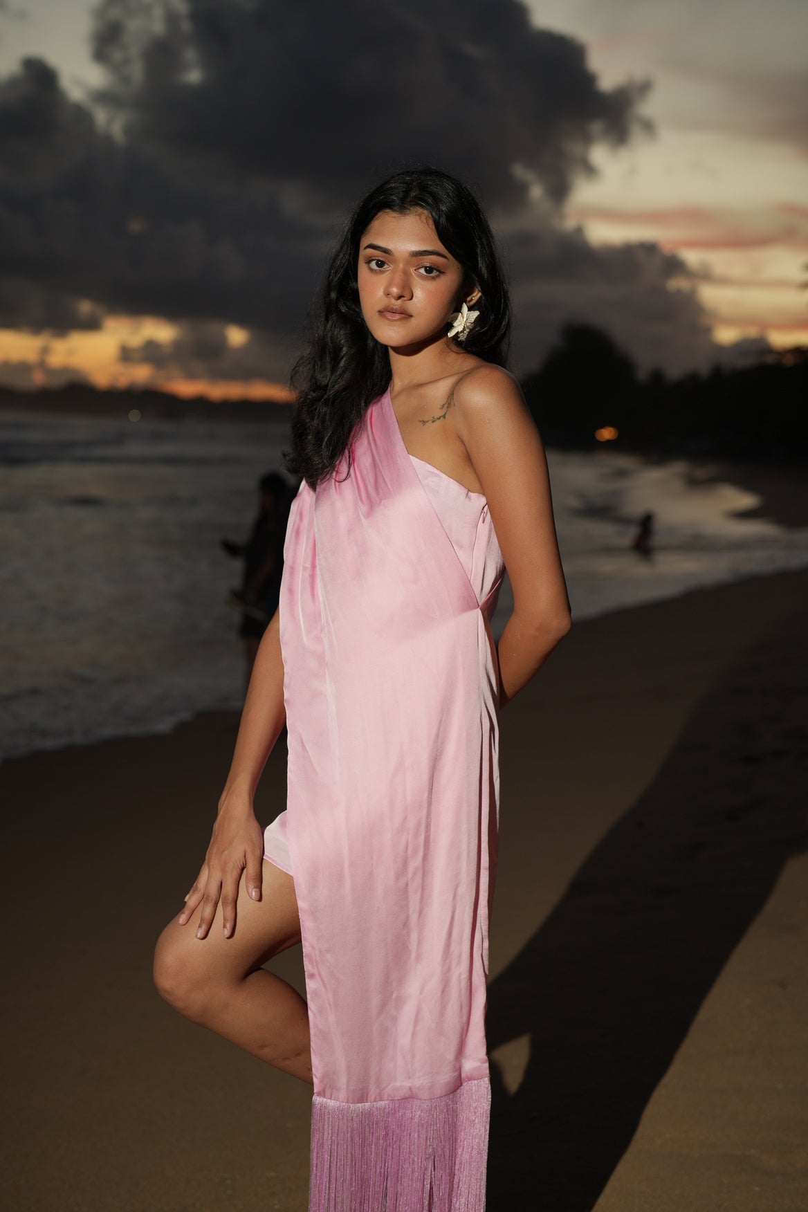 Drape Dress - Pink