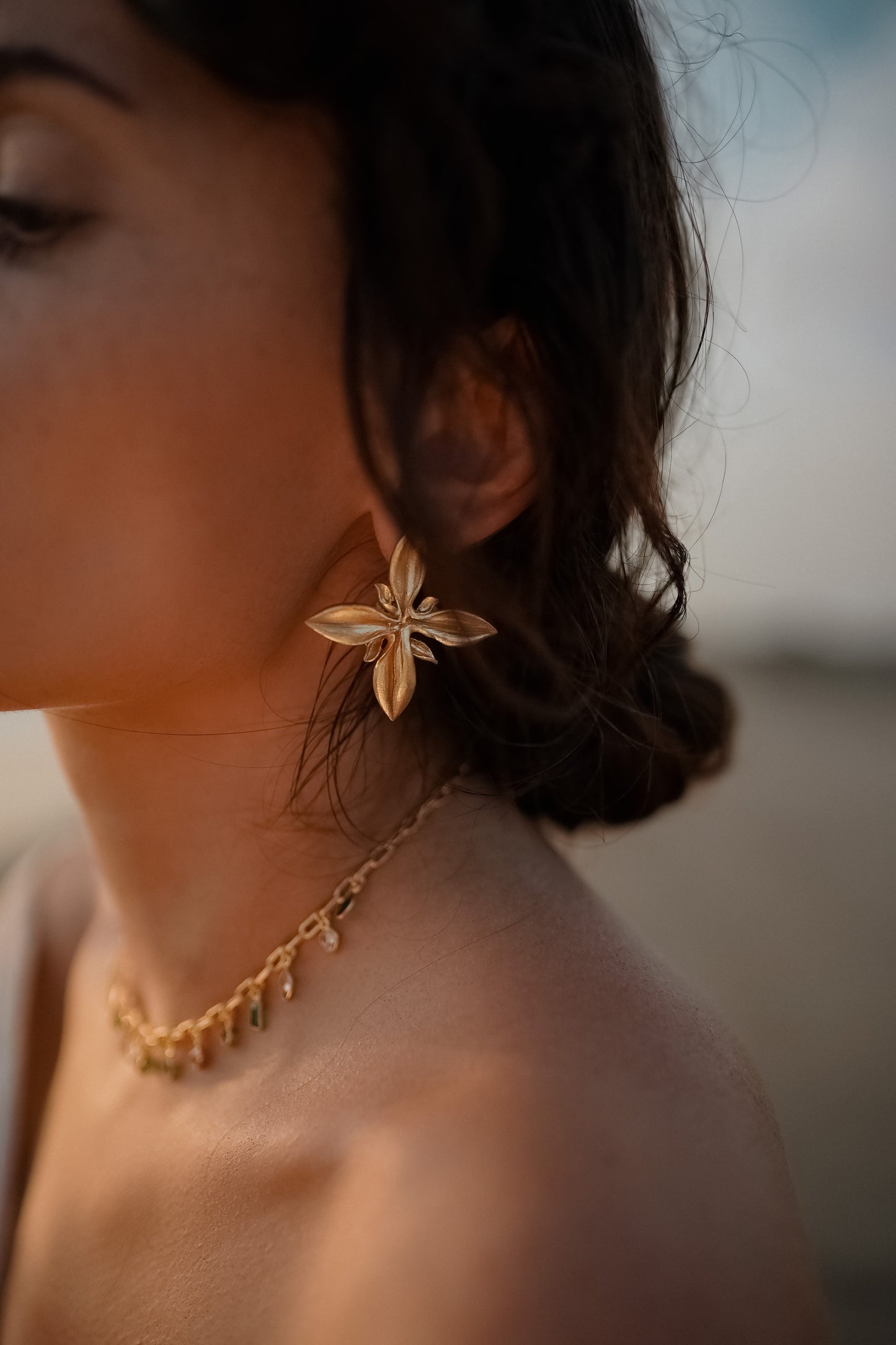 Spring earrings