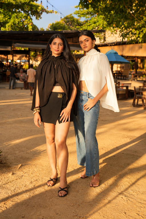 The Celeste Organza Top - White