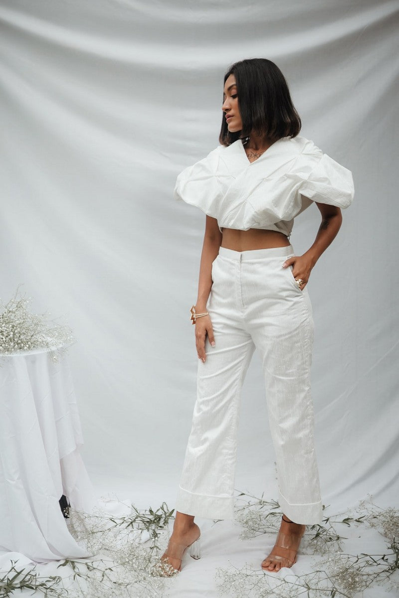 Statement White Co-ord Set