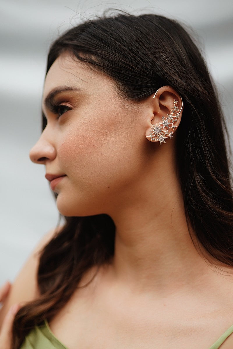 Star Studded Earcuff (Single Pc)